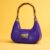 Bouchrachy. The Kayan. Collection .Plum Purple.